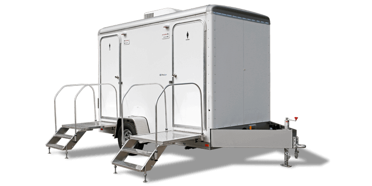 Luxury Restroom Trailer Rentals Somerville Drive ND